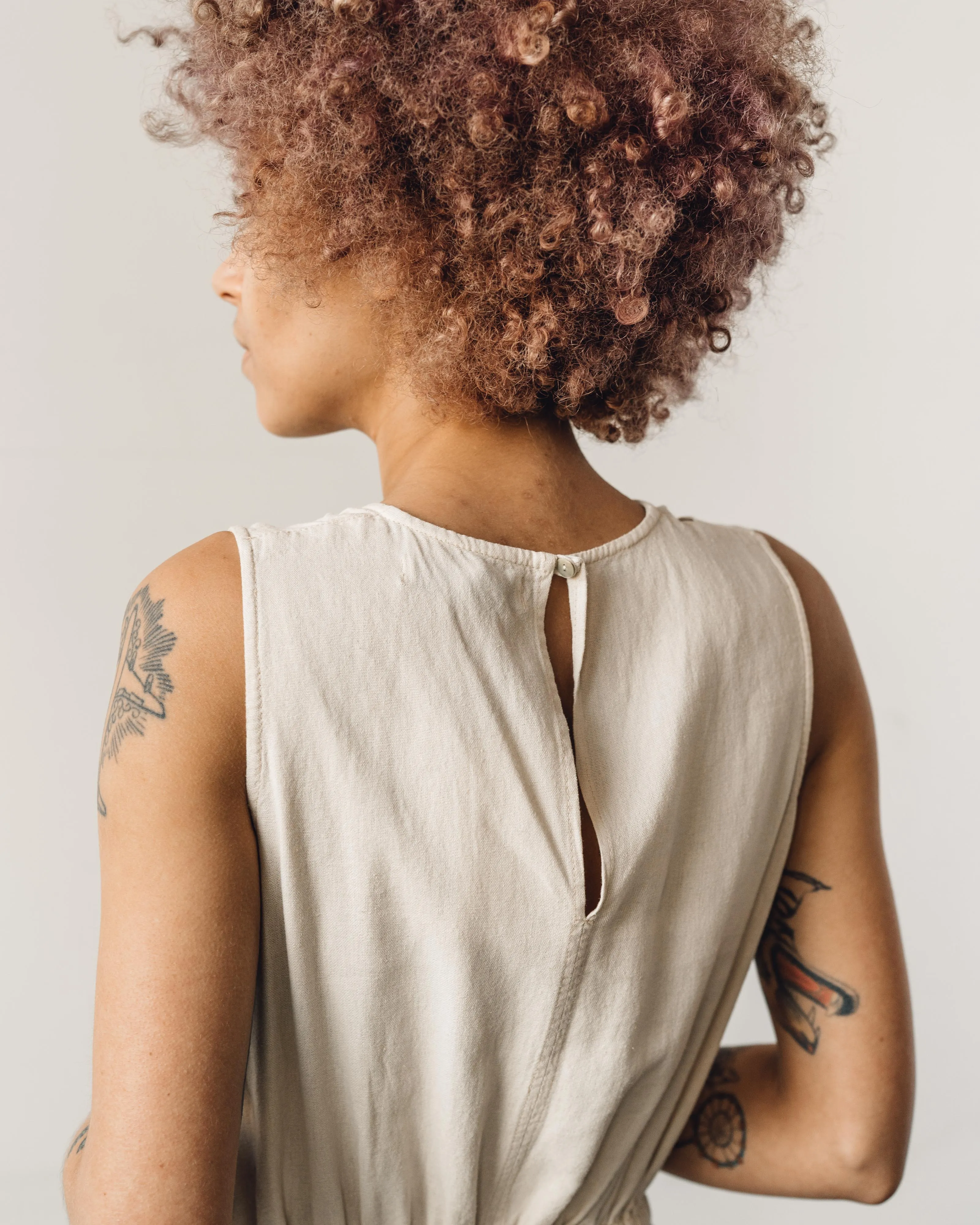 Cordera Linen Jumpsuit, Sand