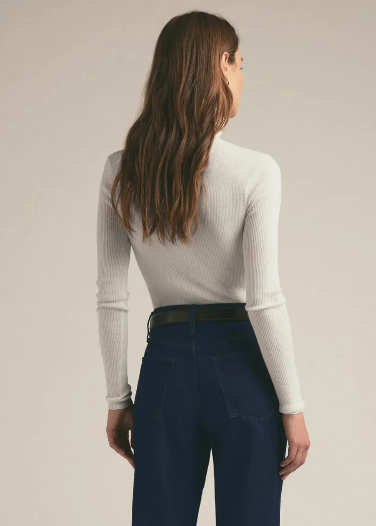 Favorite Daughter The Amelia L/S Top- Ivory