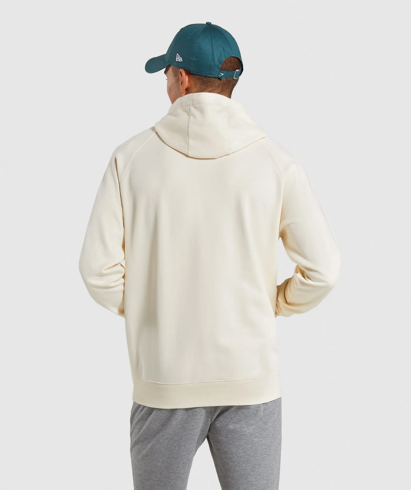 Gymshark Track Hoodie - White