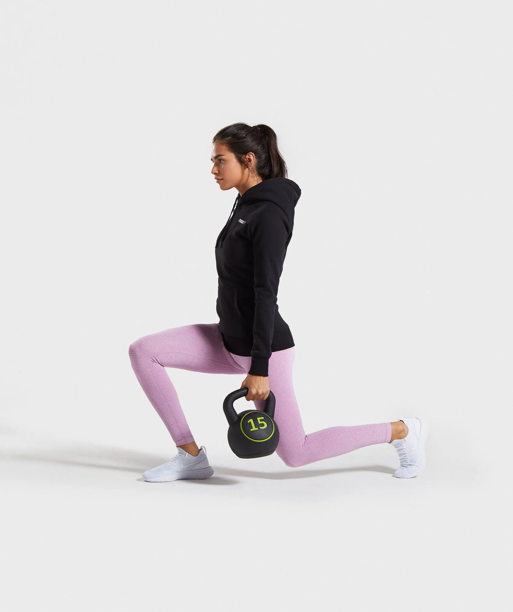 Gymshark Women's Crest Hoodie - Black