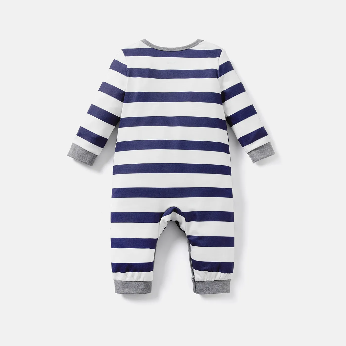 Naia Baby Boy Star Print/Polka dots /Stripe Long-sleeve Jumpsuits