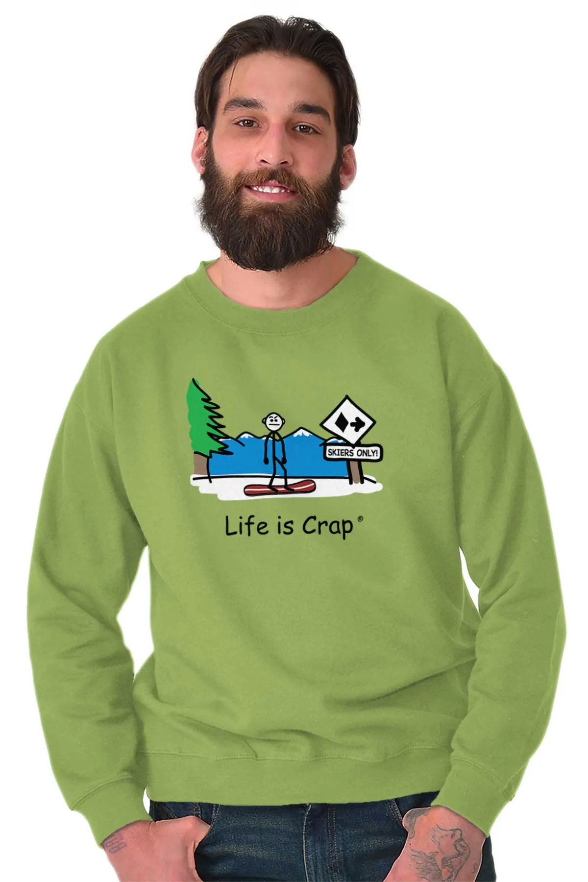 Snowboarder Sweatshirt
