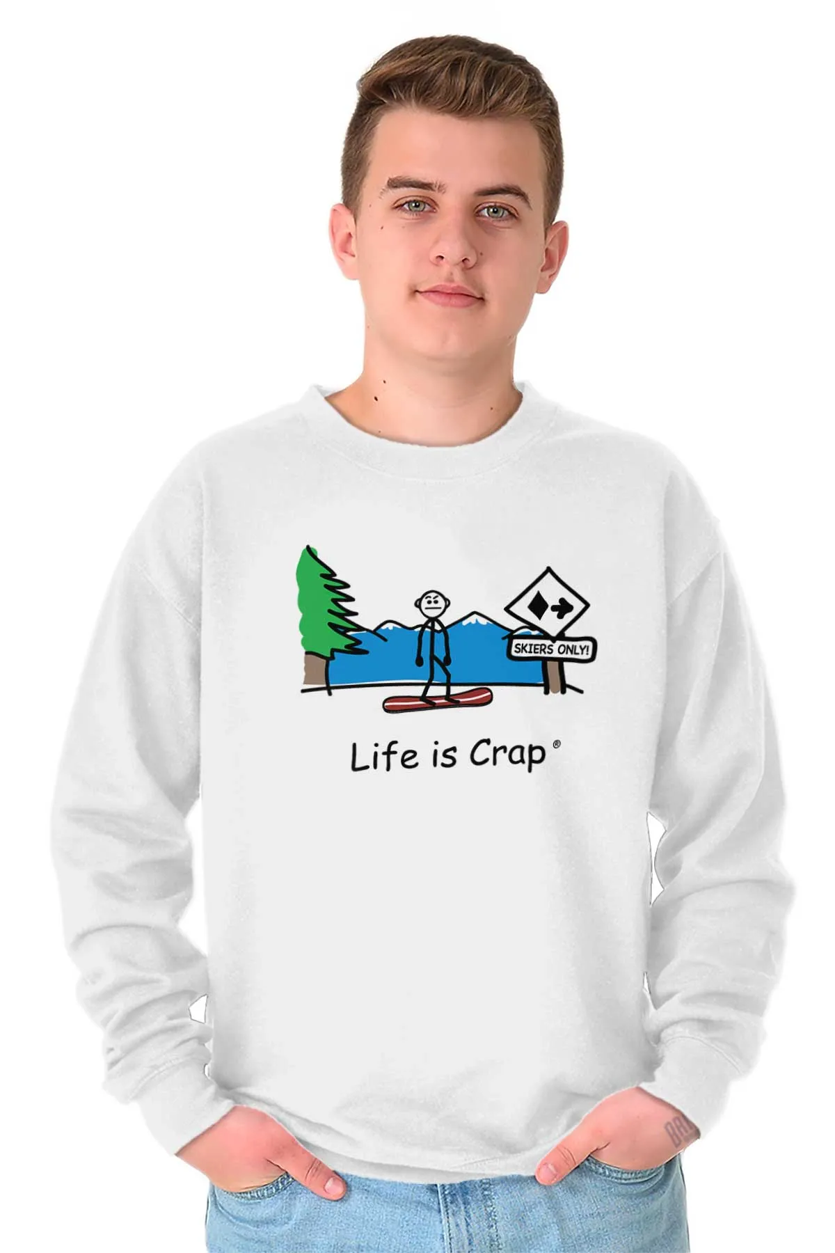 Snowboarder Sweatshirt